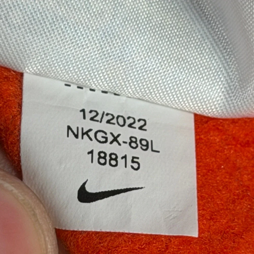Nike San Francisco Giants MLB Orange Crewneck Sweatshirt Mens Small NKGX-89L